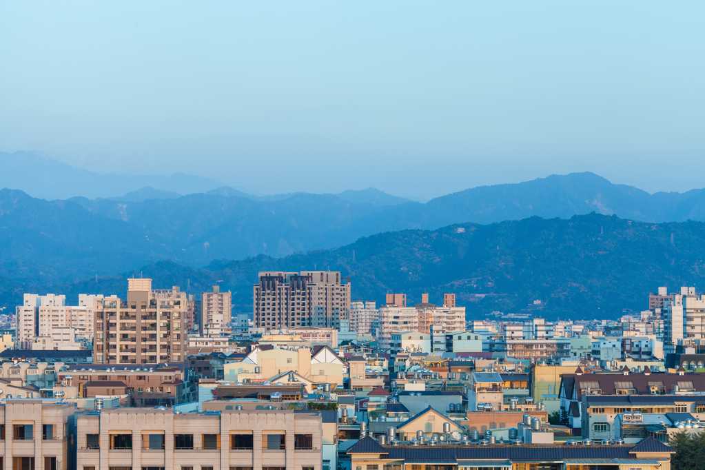 台湾的都市景象图片