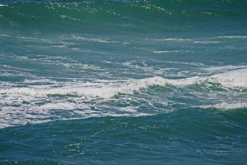 海洋波浪自然风光图片