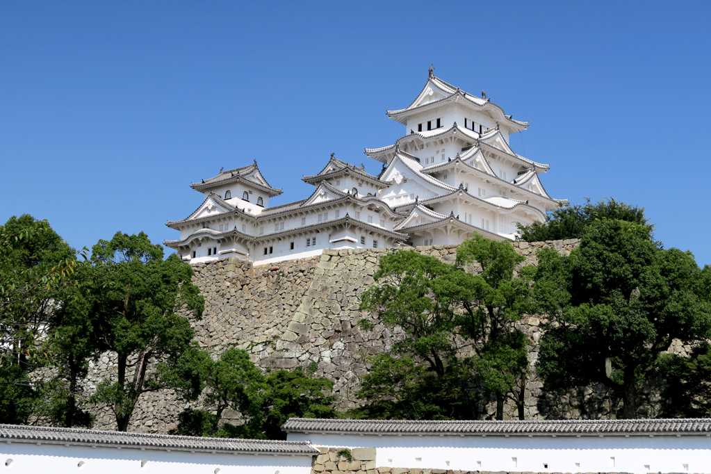 日本兵库县姬路城堡图片