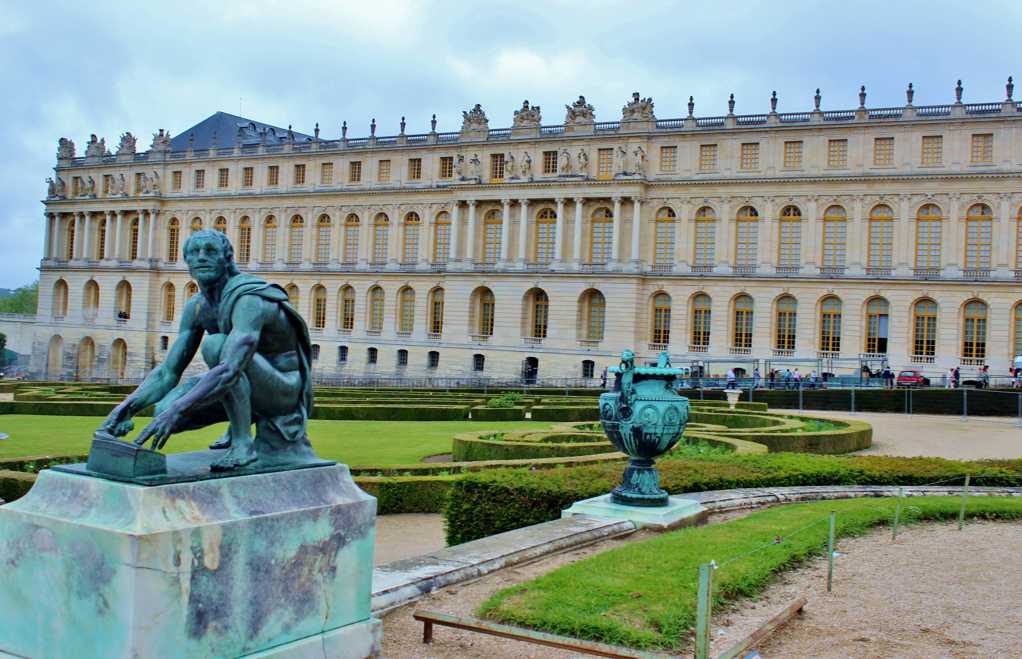 法国巴黎凡尔赛宫建筑风光