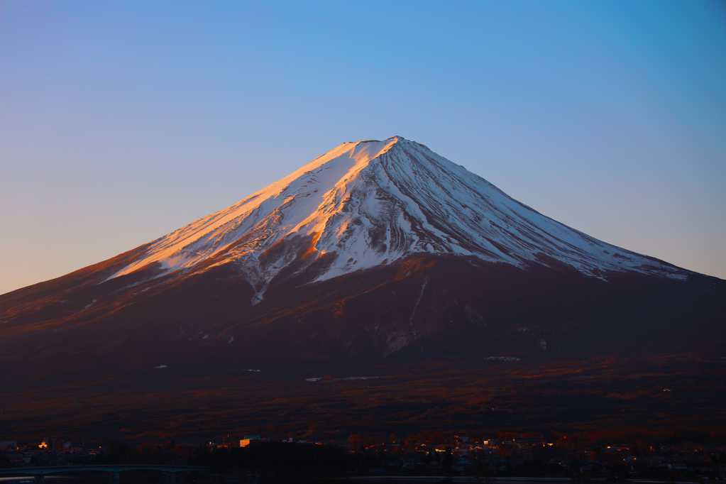 日本富士山景致图片