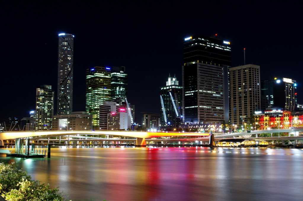 澳大利亚城市夜景图片