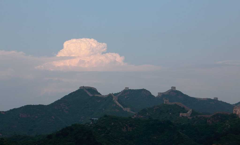 北京金峰峦长城风光图片
