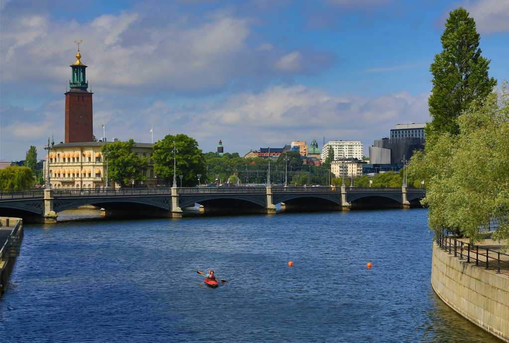 瑞典首都斯德哥尔摩景致图片