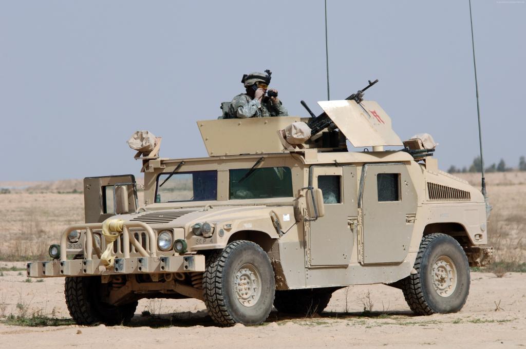 悍马,轻型卡车,美国军方,美国陆军（横向）