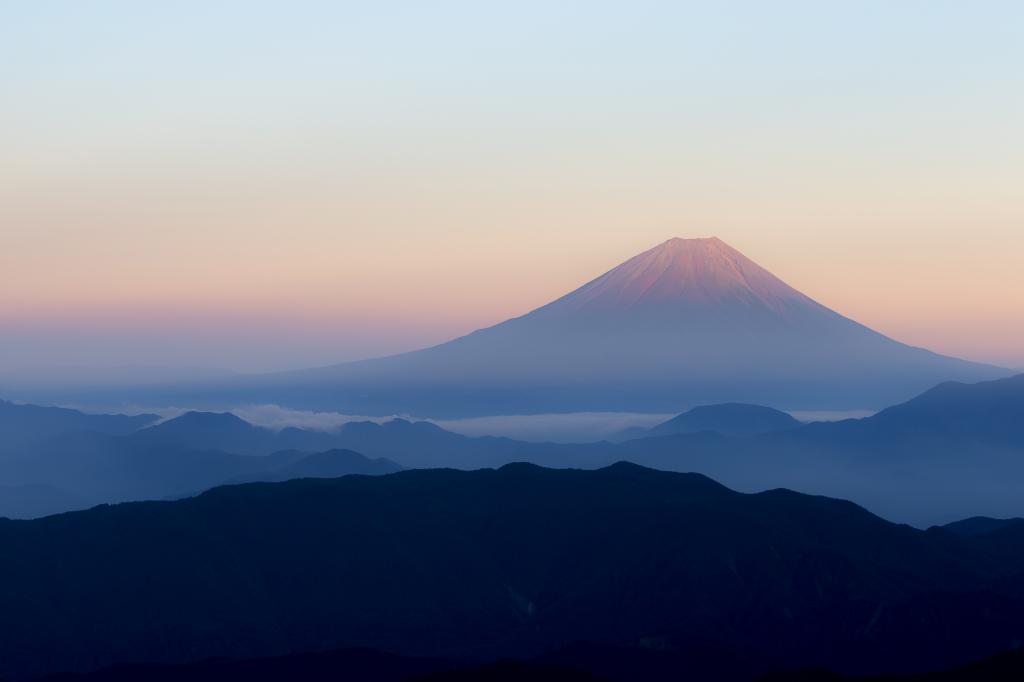 富士山,火山,日本,4K