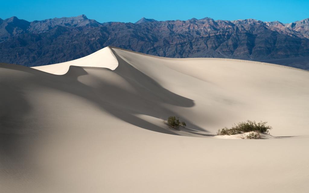 沙丘,死亡谷国家公园,加利福尼亚州,4K