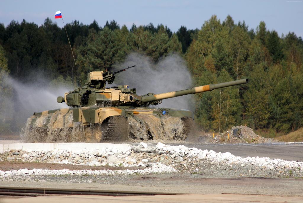 T-90A,坦克,MBT,第三代,俄罗斯陆军,俄罗斯地面部队,军车,试运行（横向）