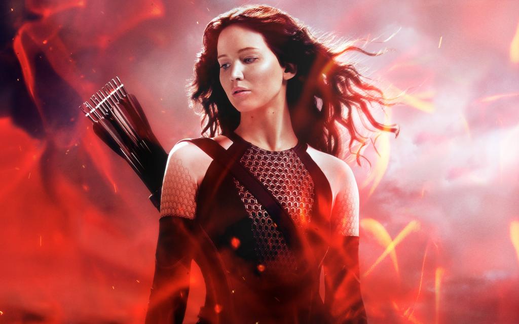 Katniss在饥饿比赛捉住的火