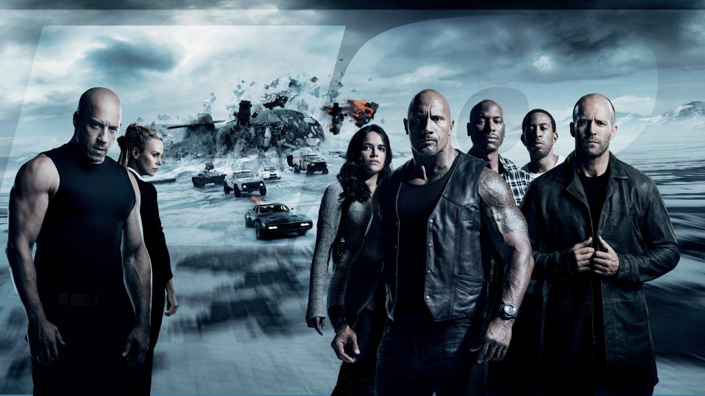 Vin Diesel,Charlize Theron,Michelle Rodriguez,Tyrese Gibson,Ludacris,Jason Statham,“愤怒的命运”