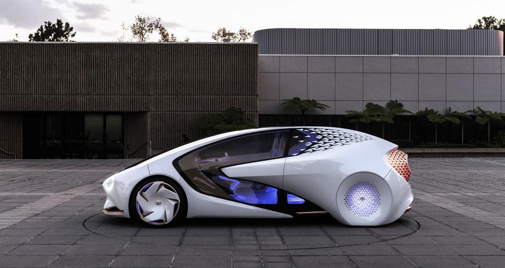 丰田概念我,未来汽车,自治汽车,4K