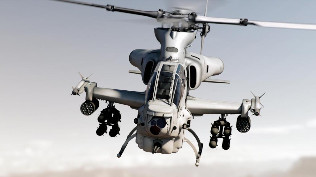 贝尔AH-1Z毒蛇,攻击直升机,美国海军陆战队,高清