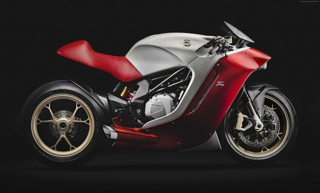MV阿古斯塔F4Z,速度,超级摩托车,红色,最好的自行车（水平）