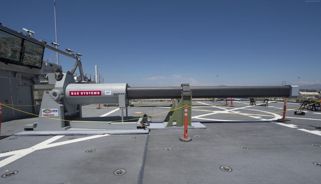 超音速轨道炮,电磁轨道炮,美国海军（水平）
