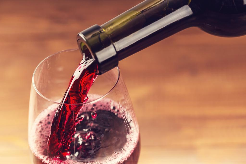 红葡萄酒,玻璃,瓶,4K