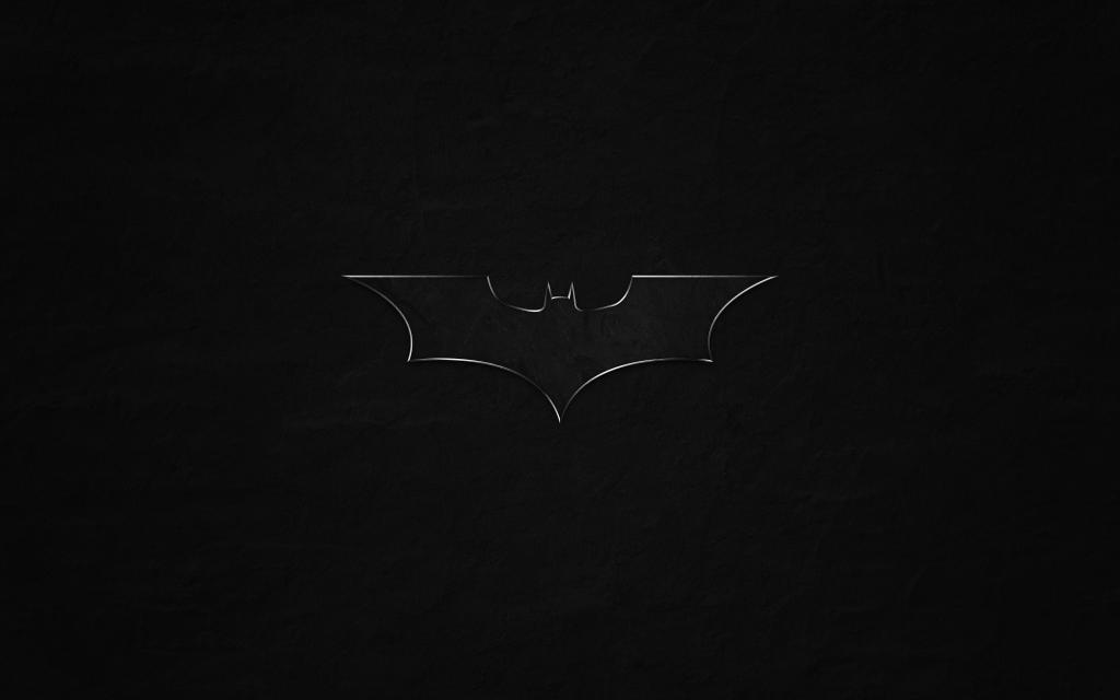 蝙蝠侠,徽标,最小,黑暗的背景,高清