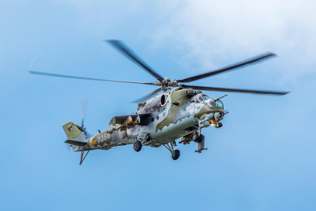 米尔米24,直升机武装直升机,攻击直升机,捷克空军,4 k