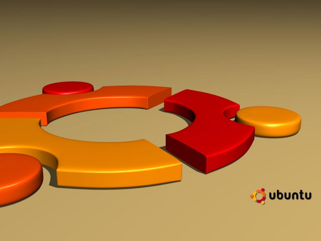 Ubuntu的3D标志