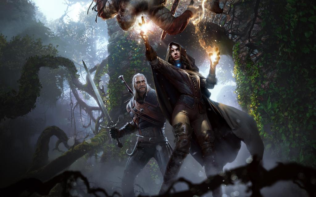 巫师3：狂猎,Yennefer,Geralt,5K