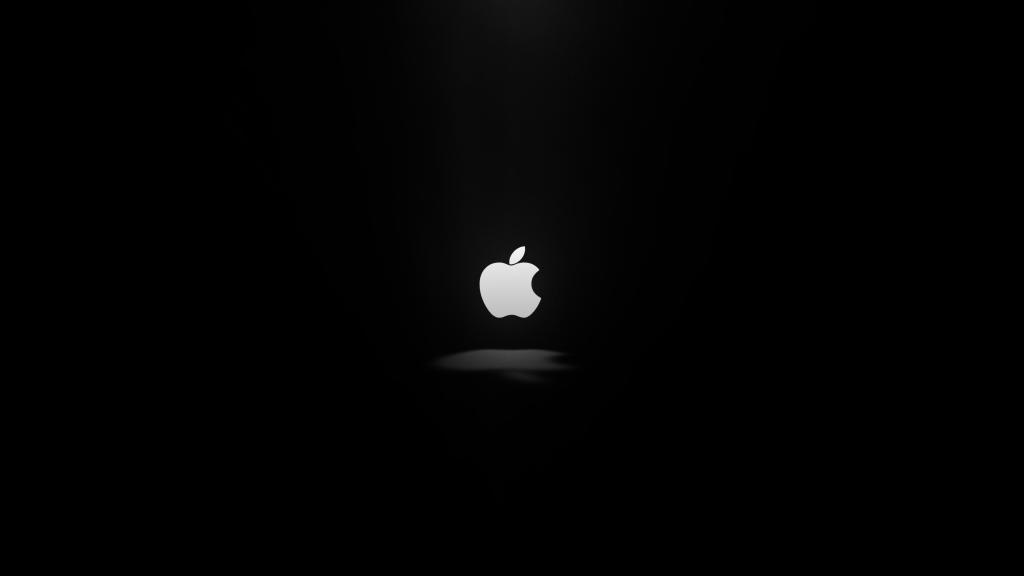 苹果,黑暗,商标,4K