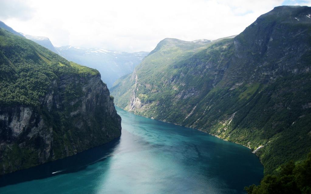 美丽的峡湾挪威