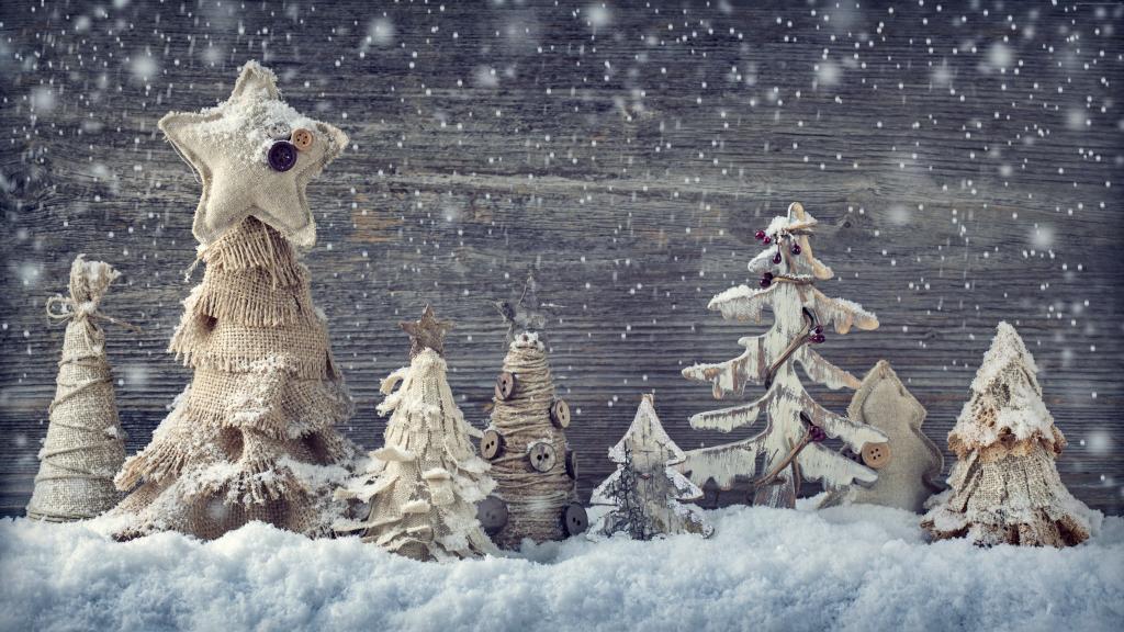 圣诞节,新年,装饰品,雪（水平）