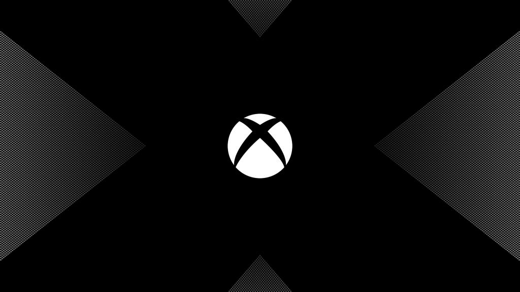 Xbox One X徽标4K