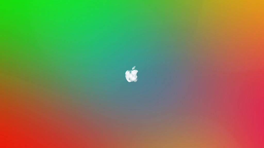 苹果标志,五颜六色,HD,5K