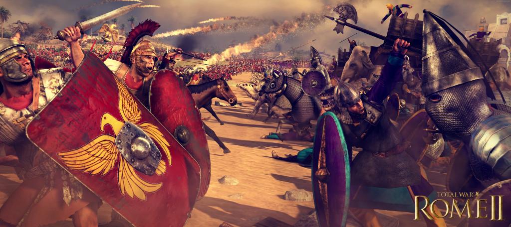 全面战争：罗马II,游戏,战斗,战士,武器,装甲,剑,截图,4K,5K,PC,2015（水平）