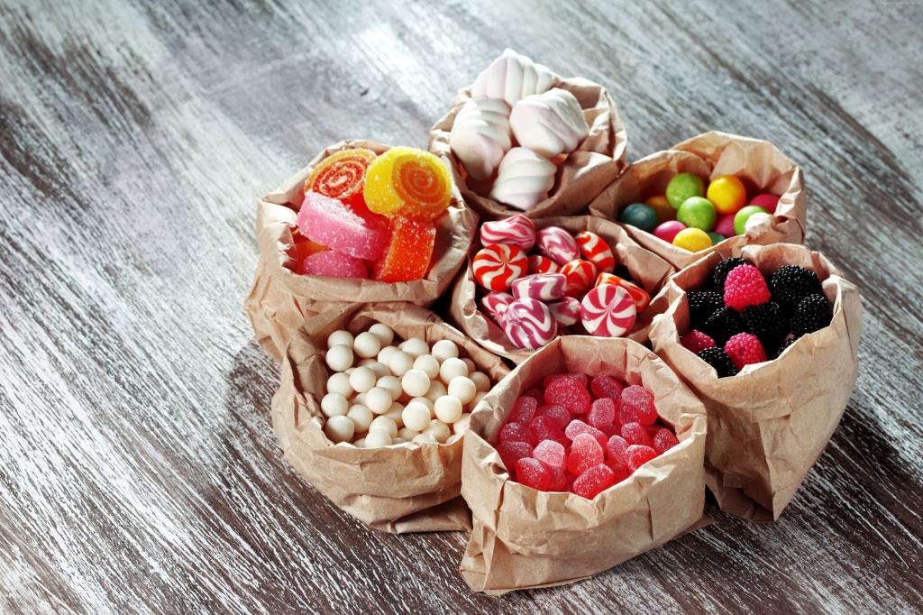 糖果,marmellou,果冻,黑莓,美味,5K（水平）