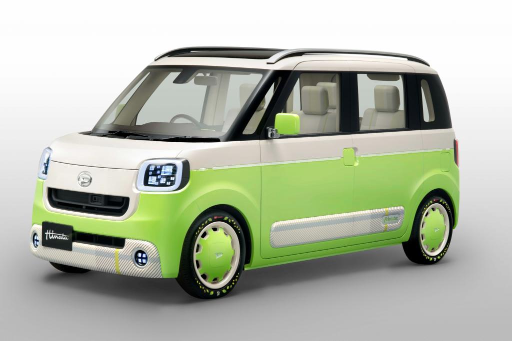 大发Hinata,概念,绿色,未来汽车,东京车展2015（水平）