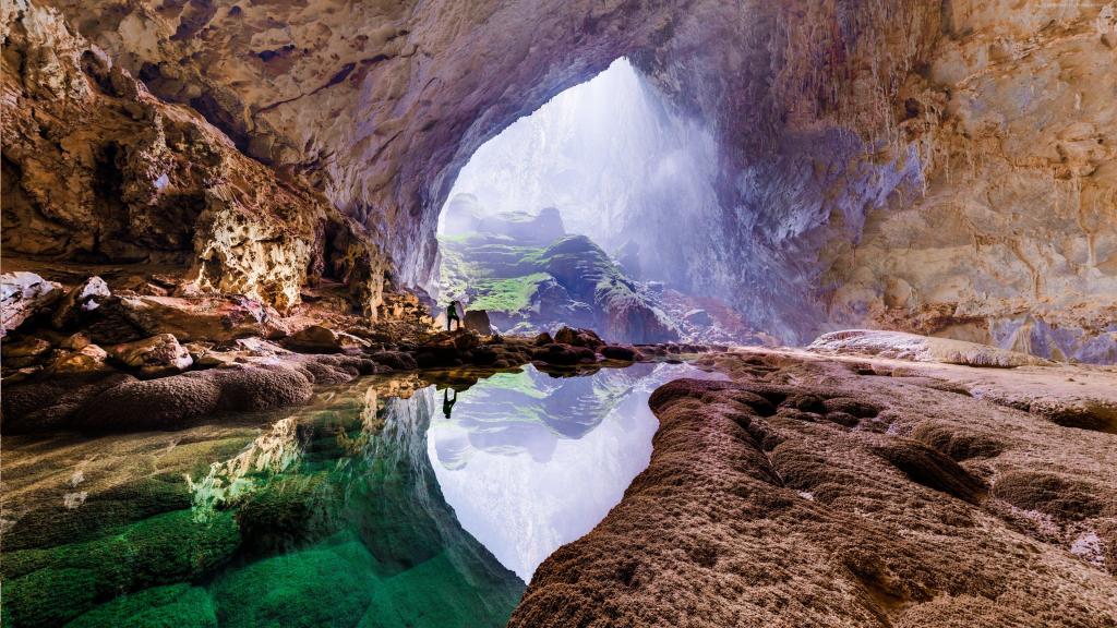 越南儿子洞,洞穴,4k（水平）