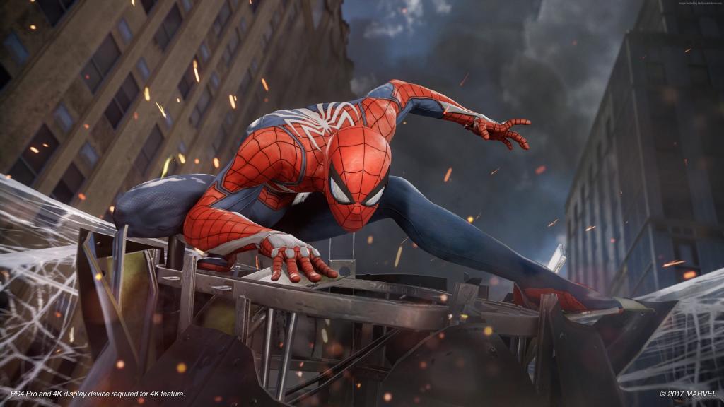 蜘蛛侠,PS4 Pro,4k,E3 2017,海报（水平）