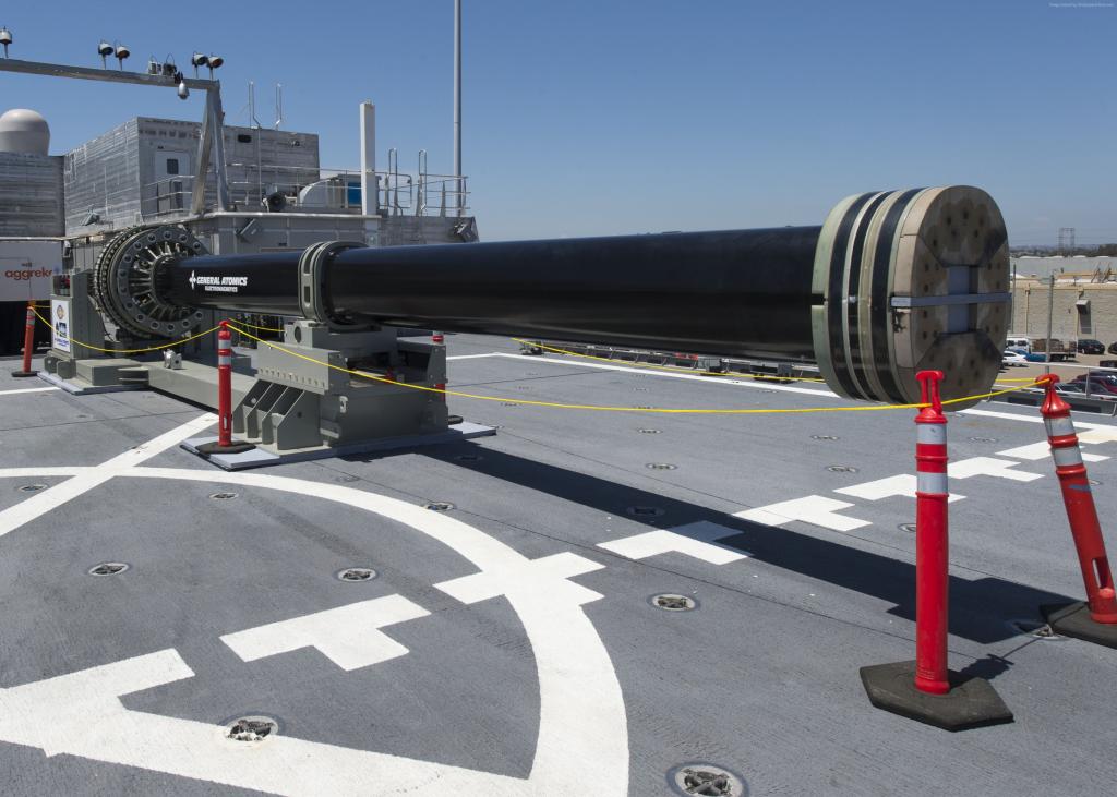 超音速轨道炮,电磁轨道炮,美国海军（水平）