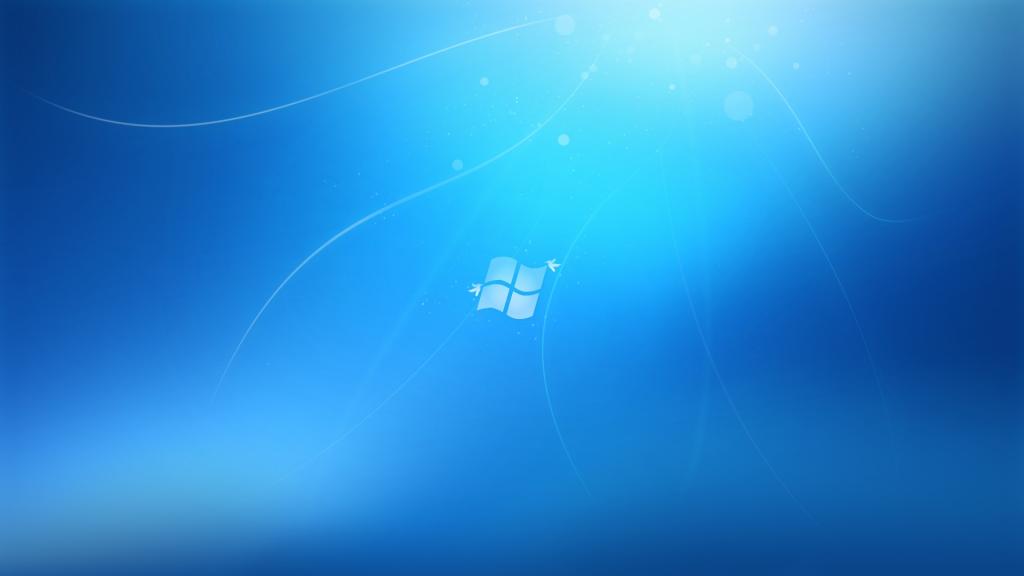 Windows 7蓝色1080p高清