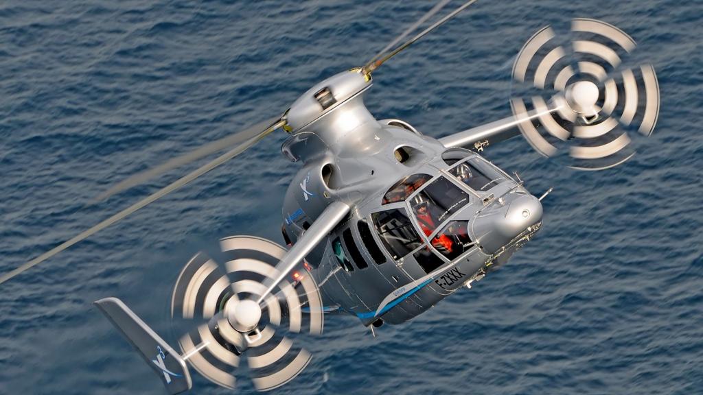 欧洲直升机公司X3,空中客车直升机,概念,4K