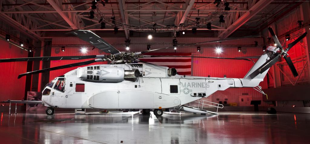 西科斯基CH-53K国王种马,战斗机直升机,战斗机,美国空军,（横向）