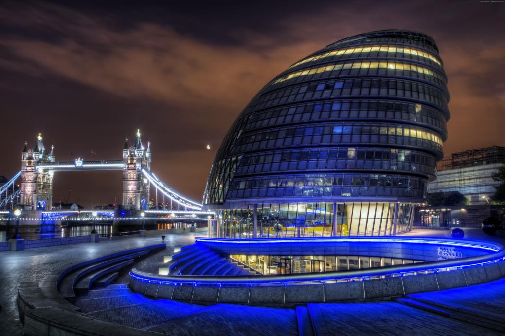 伦敦市政厅,英国旅游,旅游（横向）