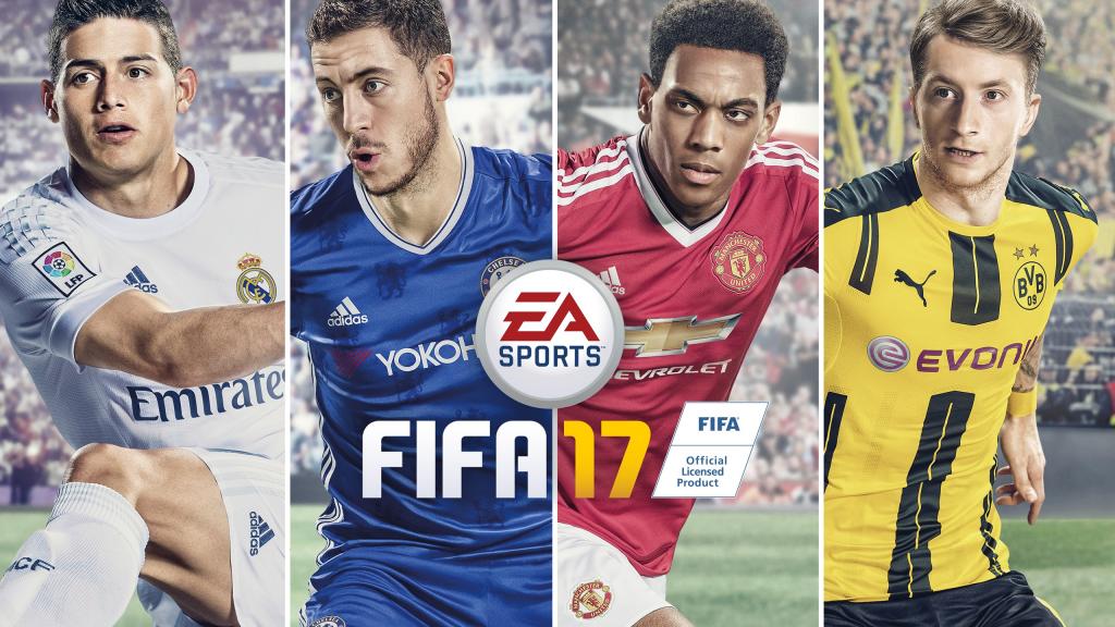 FIFA 17,2016游戏,EA体育,足球比赛