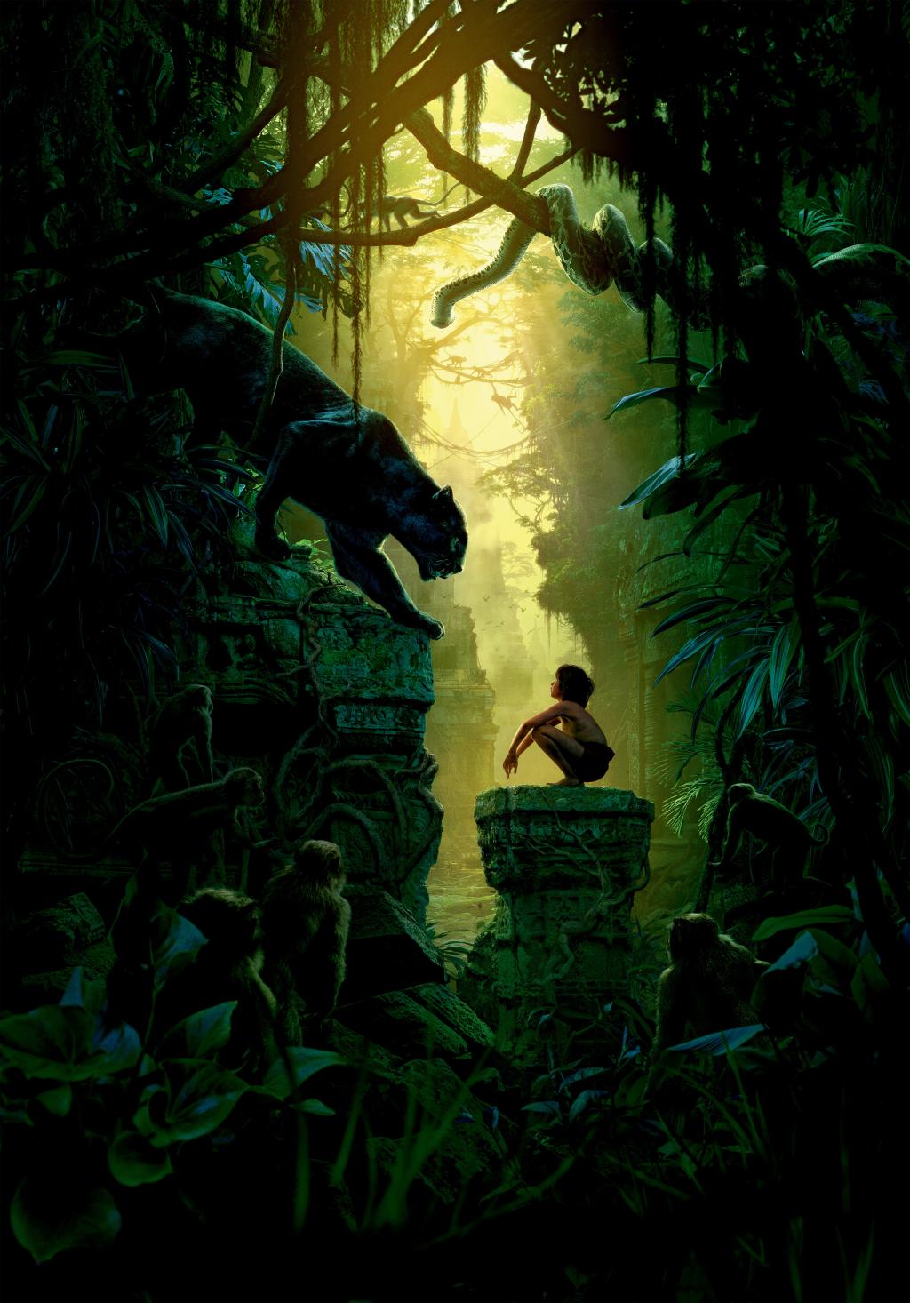 Bagheera,Mowgli,丛林书