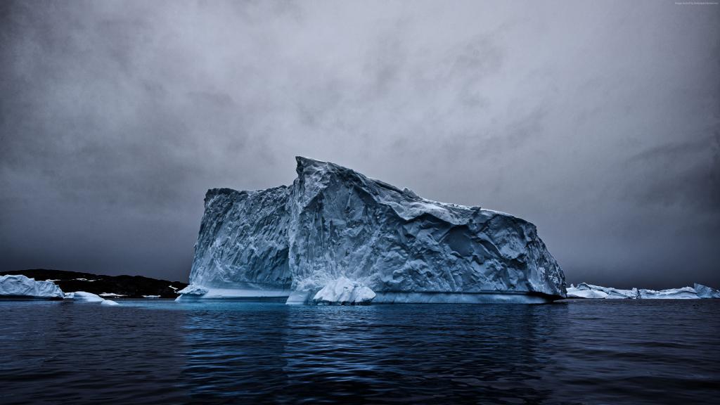 南极,冰山,海洋,4k（水平）