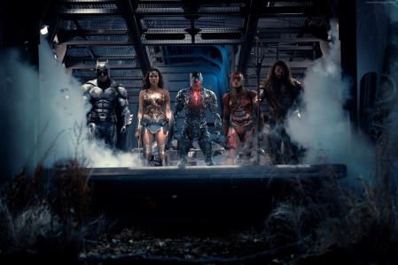 正义联盟,蝙蝠侠,神奇女侠,Aquaman,Flash,Cyborg,DC漫画,最佳电影（水平）