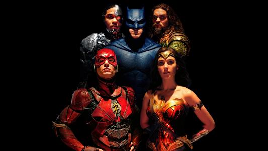 正义联盟,神奇女侠,Aquaman,闪光,蝙蝠侠,机器人,超级英雄,4K,8K,2017
