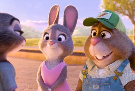 动物,兔子,2016年最佳动画电影,卡通（水平）