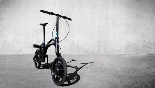 标致eF01,巴黎车展2016,电动折叠自行车（水平）
