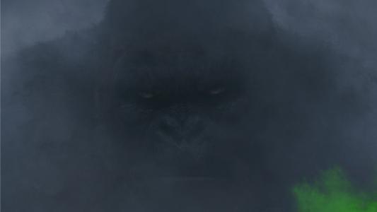 港：骷髅岛,巨型大猩猩,孔,HD