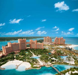 巴哈马,岛,度假村,酒店,海,海洋,旅游,预订,游泳池,海滩,棕榈,假期,天空,蓝色（水平）