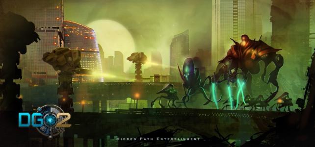 国防网格2,2015年,游戏,塔防,科幻,城市,绿色,截图,电脑,PS4,Xbox一个,4K,5K（水平）