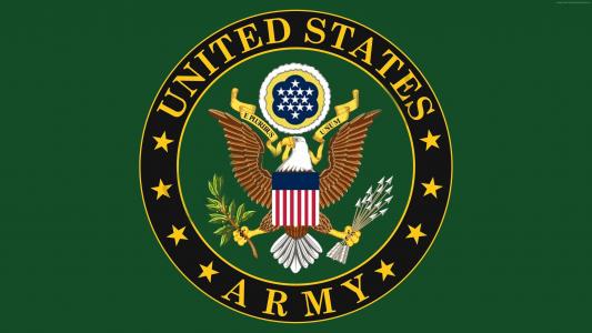 美国陆军,标志,鹰（水平）