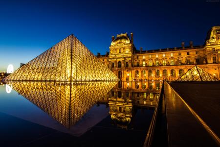 法国卢浮宫博物馆,巴黎,旅游,旅游（横向）